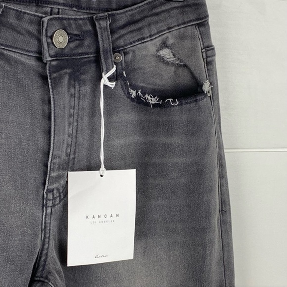 Women's Gray Jeans - Picture 5 of 9